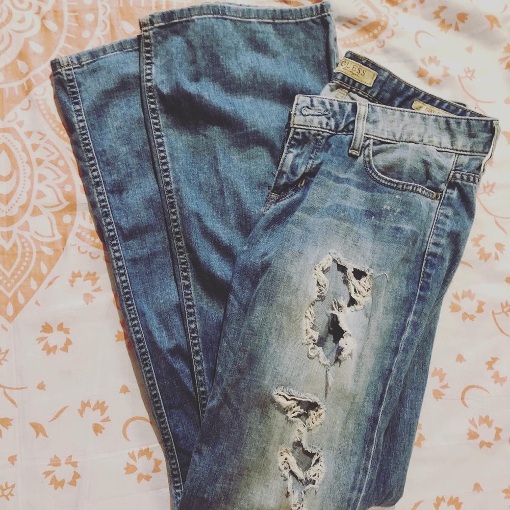 🔥GUESS🔥FLARE🔥JEANS💓